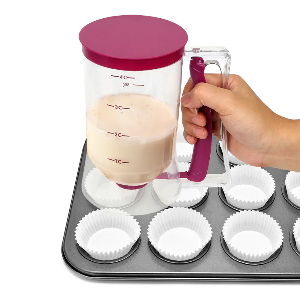 900ml Handheld Batter Funnel for Home Use