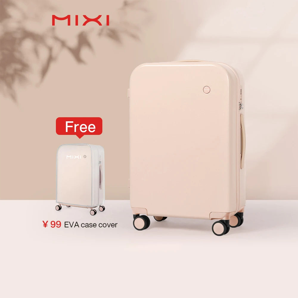 Mixi Puristic Design Travel Luggage Rolling Wheel