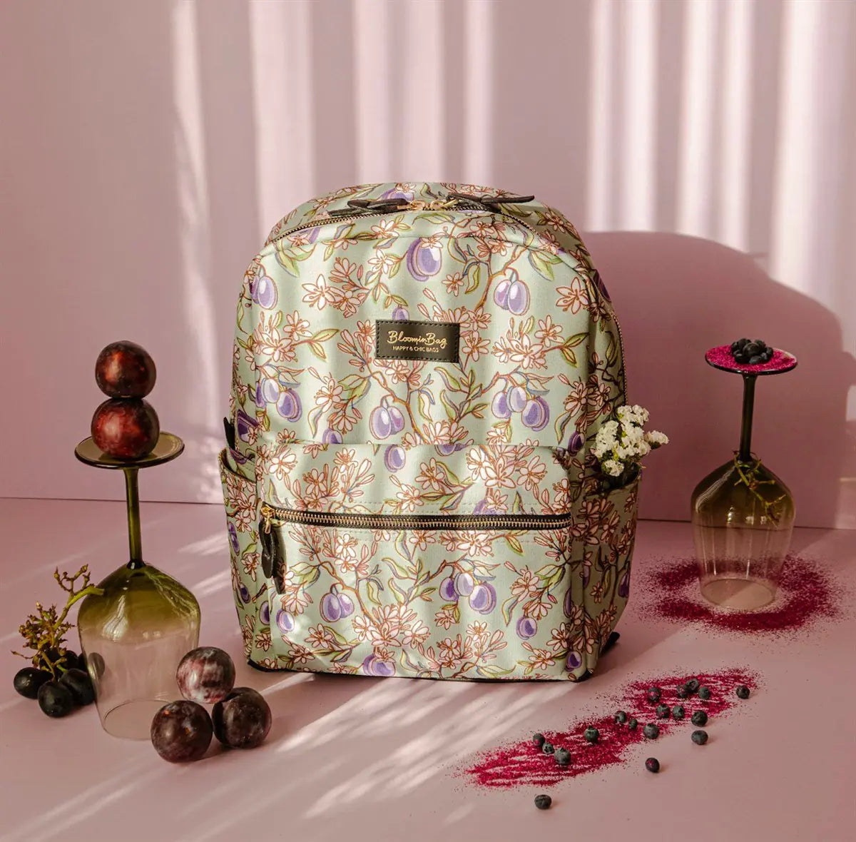 Plums in Bloom bag - 25672800