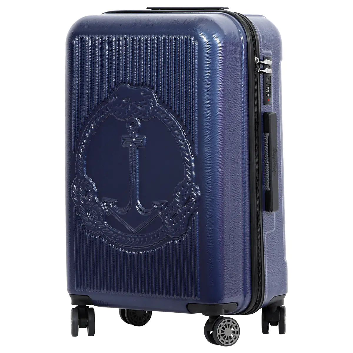 Biggdesign Ocean Carry On Luggage, Blue, Small - 76343109