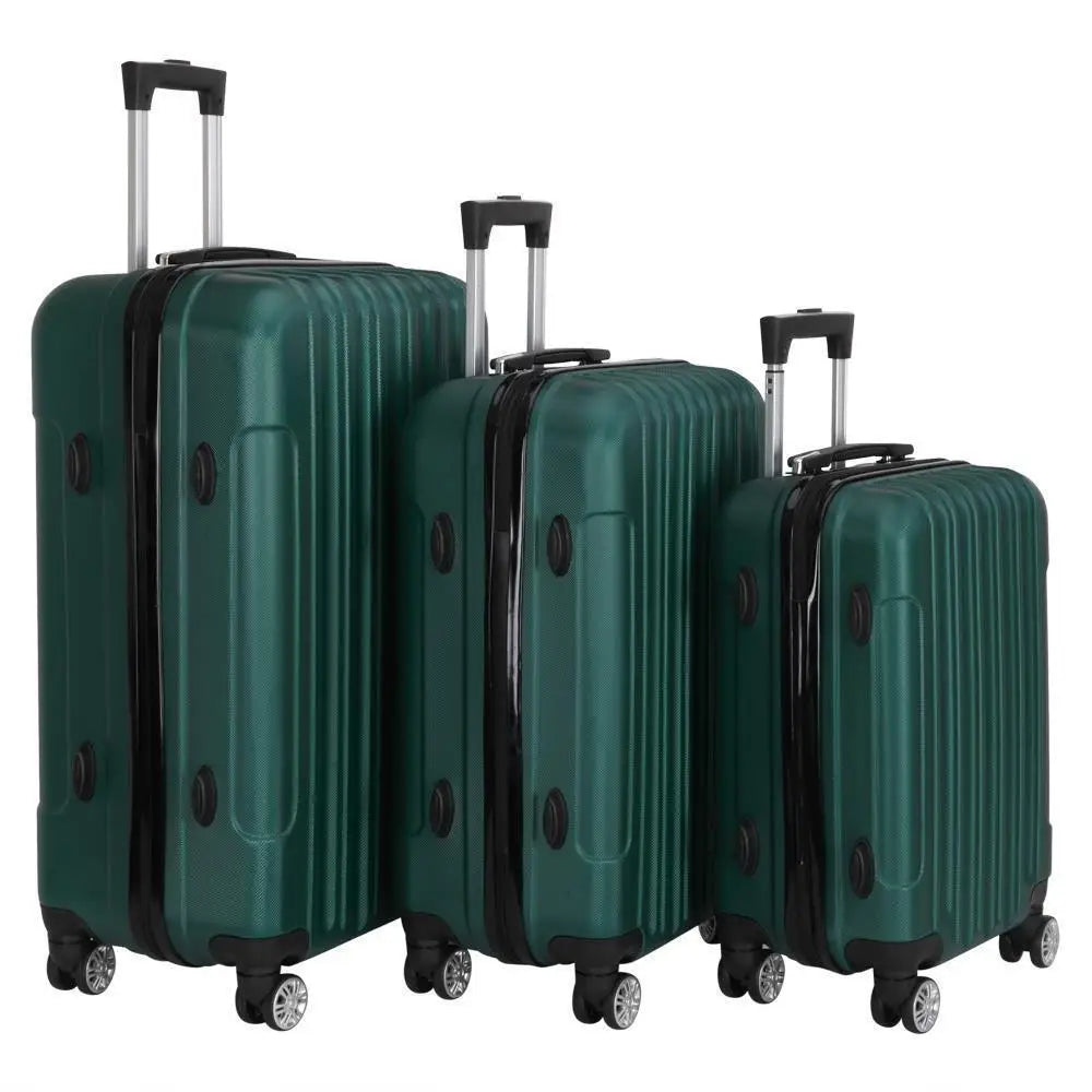 Luggage Travel ABS trolley Hard shell suitcase TSA lock