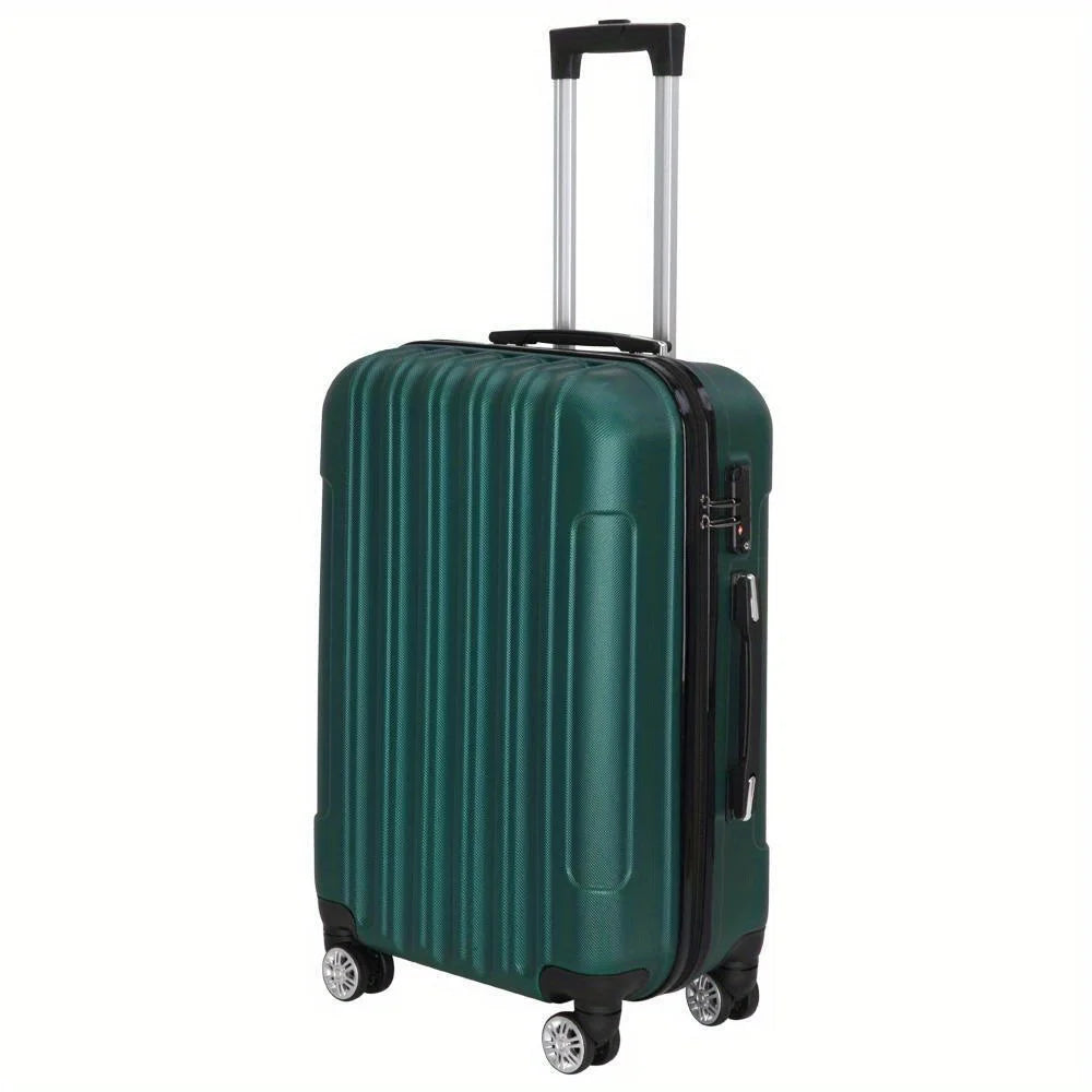 Luggage Travel ABS trolley Hard shell suitcase TSA lock