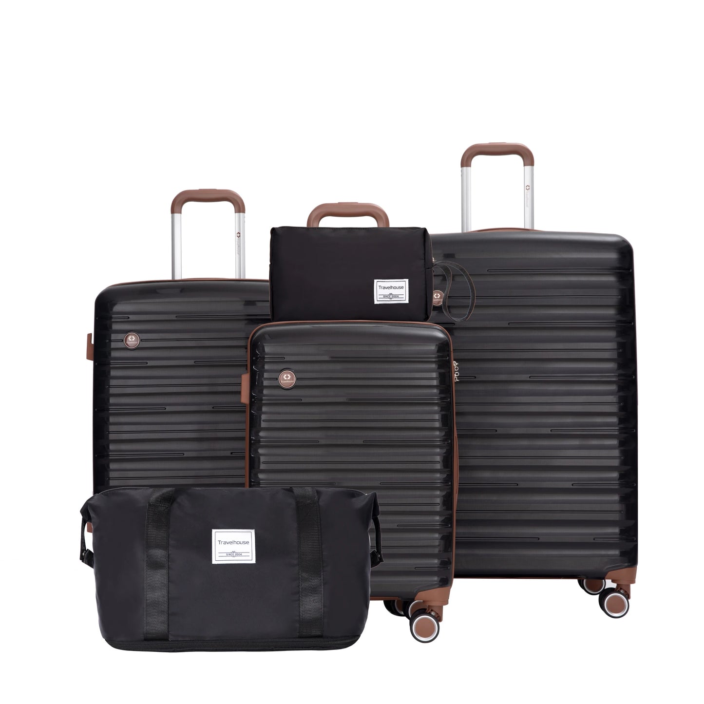 Luggage Set Suitcases Double Spinner Wheels TSA Lock