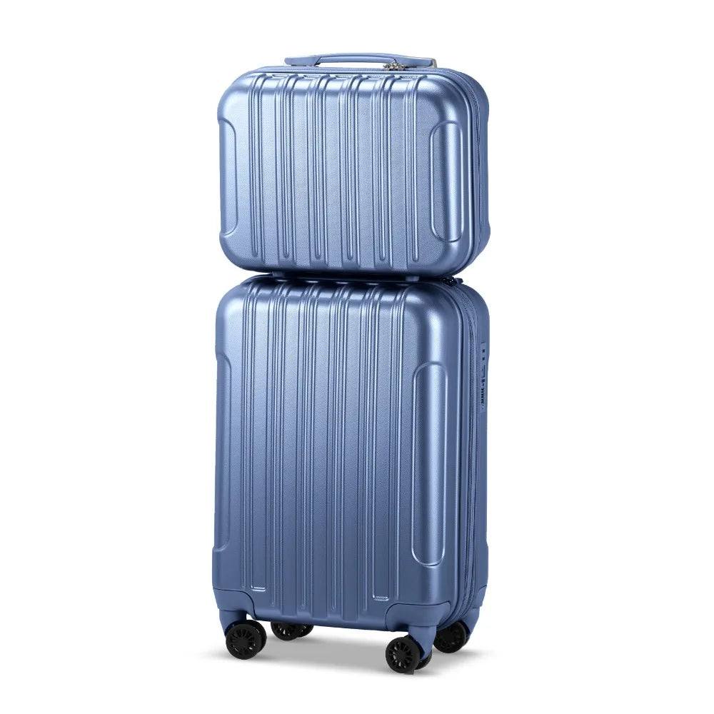 2 Piece Luggage Set Carry-On Expandble Luggage