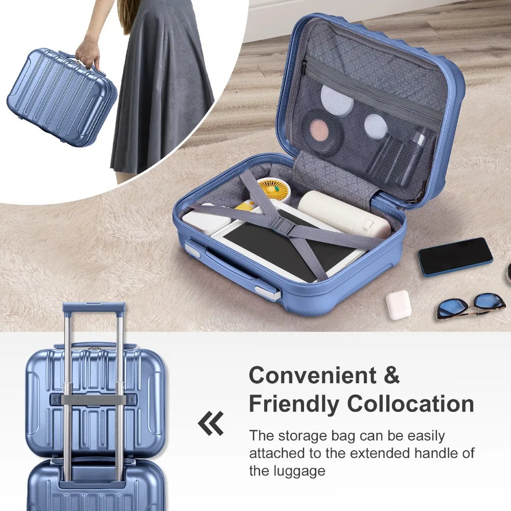 2 Piece Luggage Set Carry-On Expandble Luggage