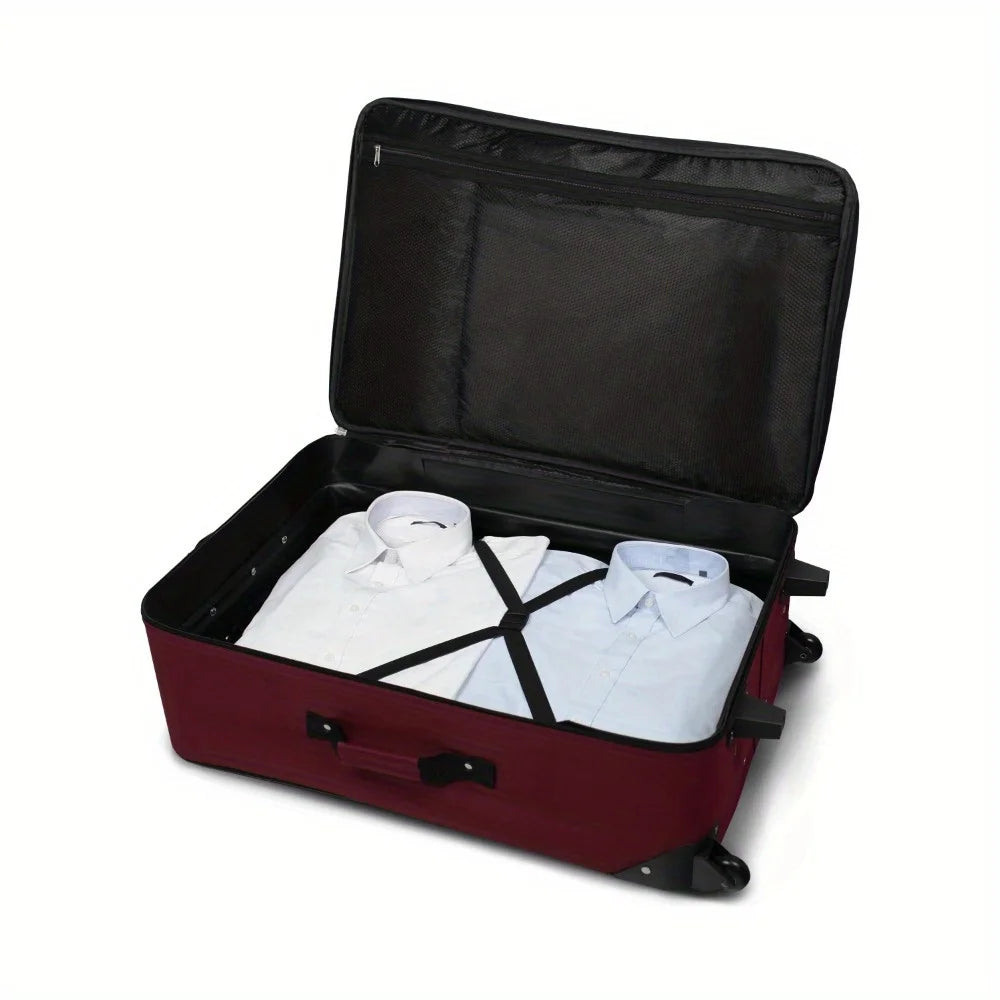 Luggage Value Set, Softside Expandable Suitcases,