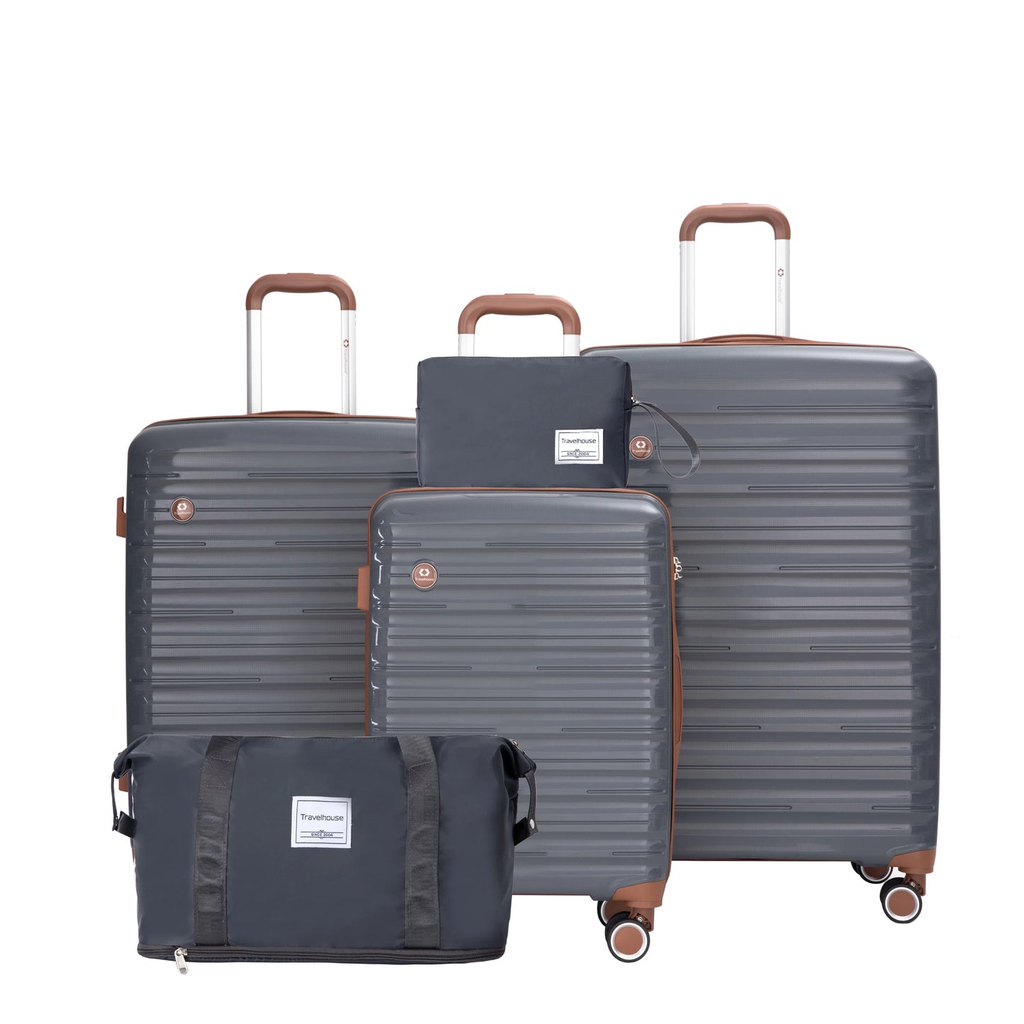 Luggage Set Suitcases Double Spinner Wheels TSA Lock