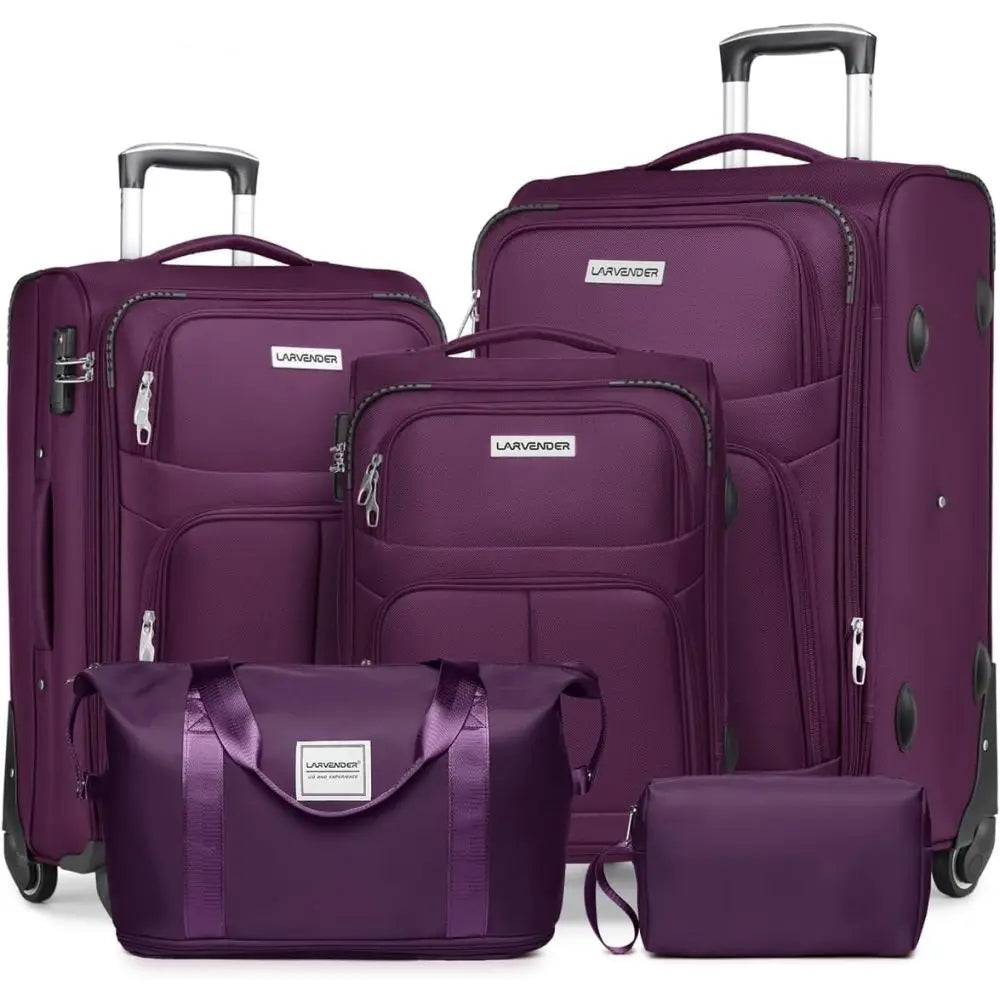 Luggage Sets,Soft side Expandable Suitcases Set,