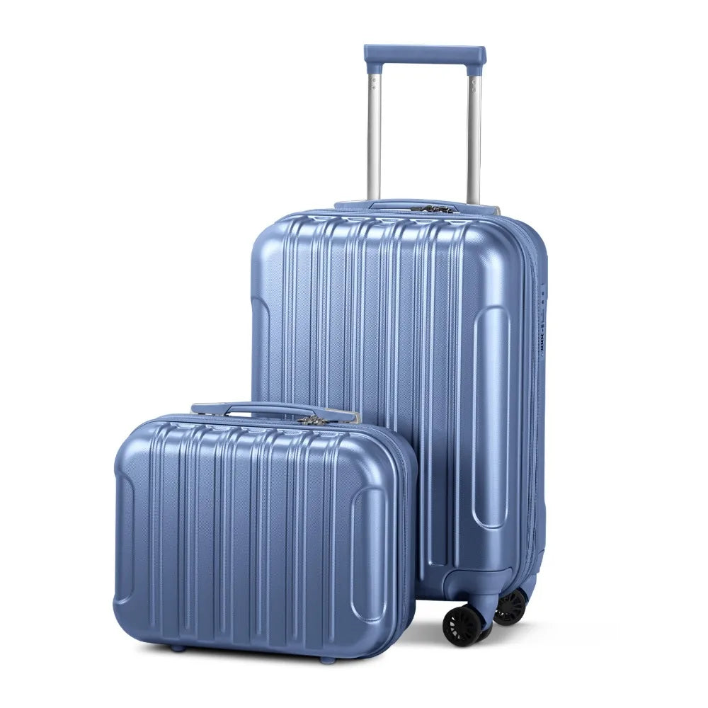 2 Piece Luggage Set Carry-On Expandble Luggage