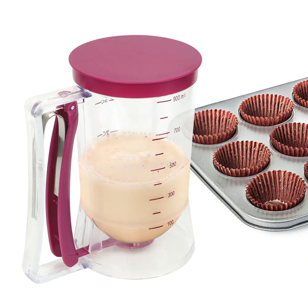 900ml Handheld Batter Funnel for Home Use