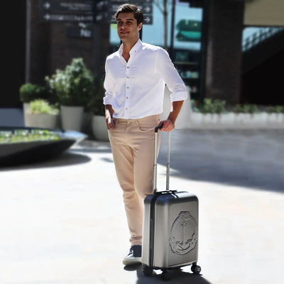 carry-on small luggage and suitcase for travel