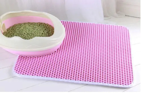 Waterproof Cat Litter Mat – Traps Litter & Protects Floors