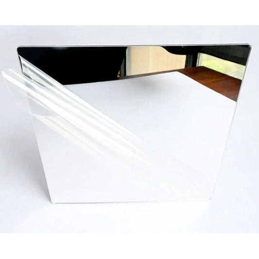 3-Piece Acrylic Mirror Sticker Set: Modern Wall Decor