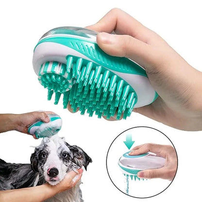 Pet Bath Comb & Massage Brush
