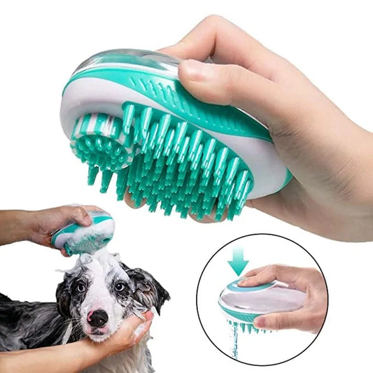 Pet Bath Comb & Massage Brush