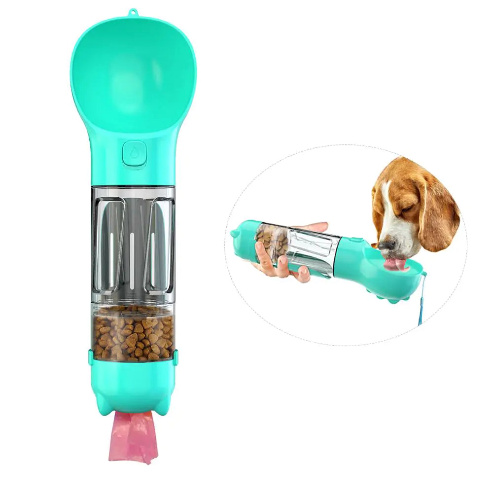 Compact Travel Pet Feeder