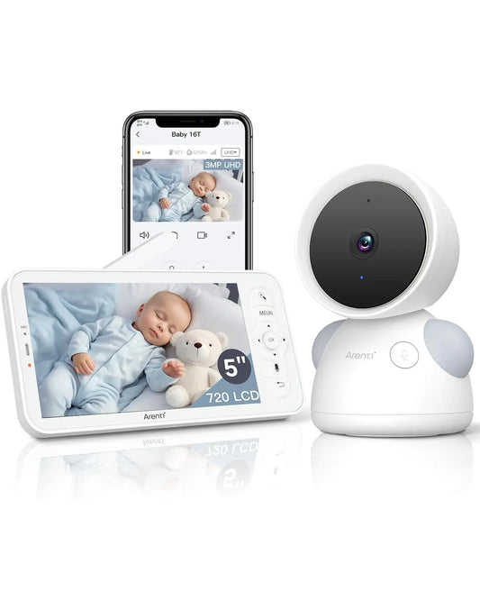 OptiView 5-inch HD Baby Monitor with Camera & Wifi