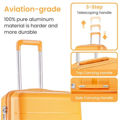 Luggage Sets 4 Piece PP Lightweight & Durable Expandable