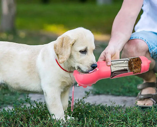Compact Travel Pet Feeder