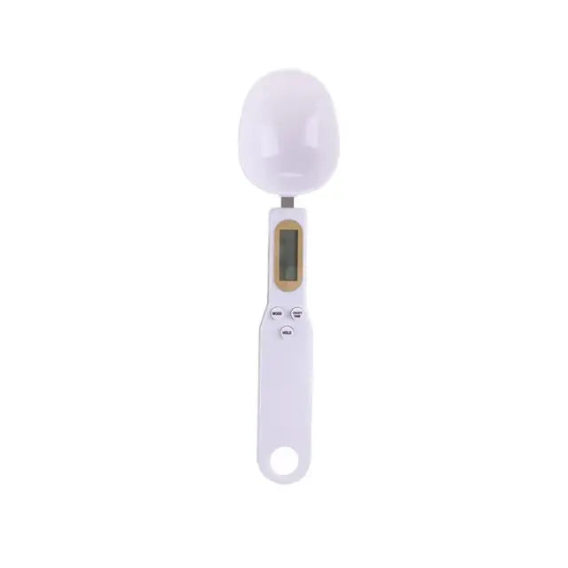 Ergonomic handle and sleek design of electronic spoon scale