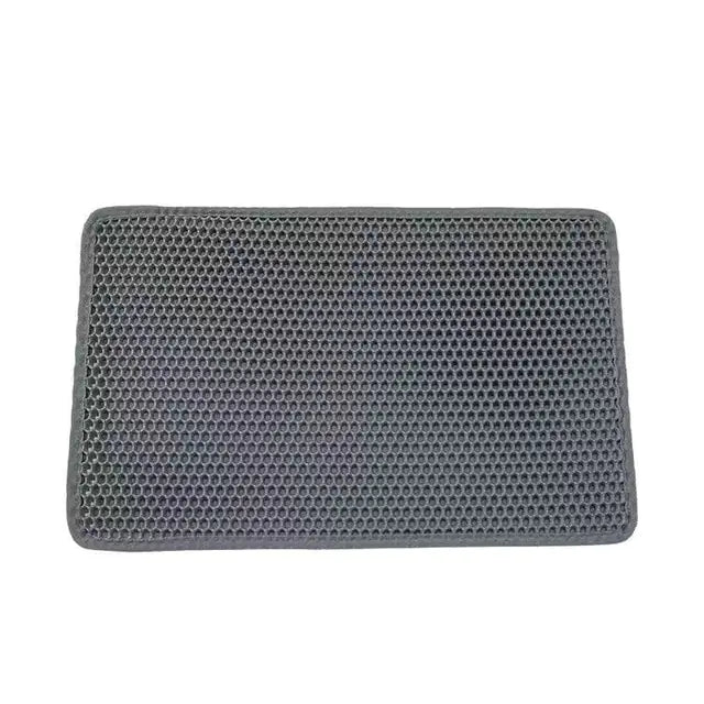 Soft non-slip cat litter mat designed for comfort and cleanliness