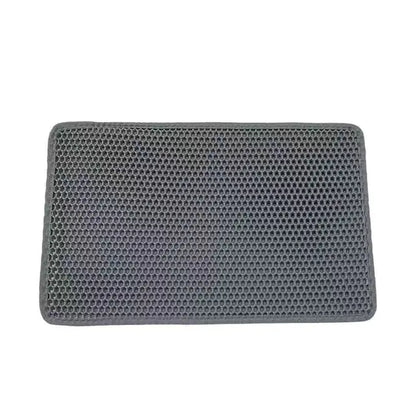 Soft non-slip cat litter mat designed for comfort and cleanliness