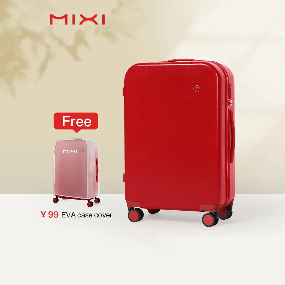 Mixi Puristic Design Travel Luggage Rolling Wheel