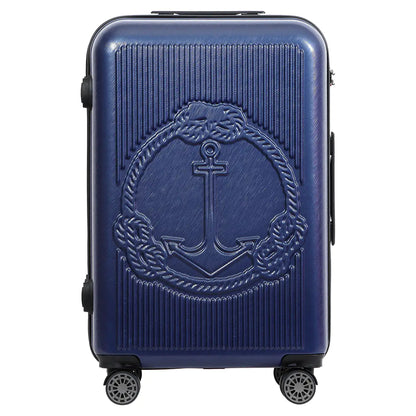 Biggdesign Ocean Carry On Luggage, Blue, Small - 86666505