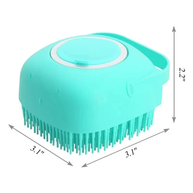 Pet Bath Comb & Massage Brush
