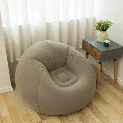 Large Lazy Inflatable Sofa Chair – Oversized Bean Bag Lounger for Indoor & Outdoor Comfort - Hot deals wave - 79803528
