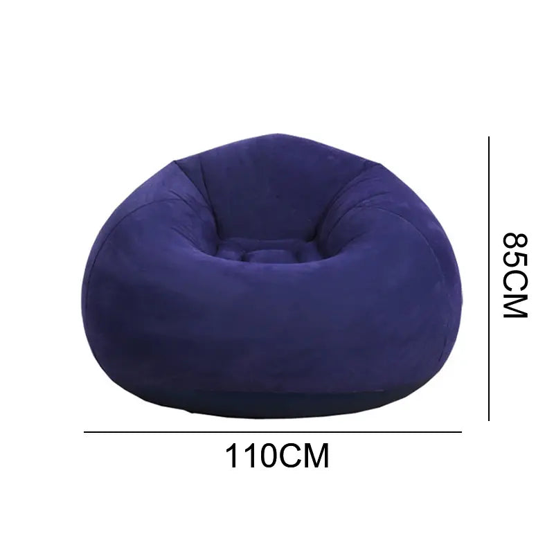 Large Lazy Inflatable Sofa Chair – Oversized Bean Bag Lounger for Indoor & Outdoor Comfort - Hot deals wave - 91481938