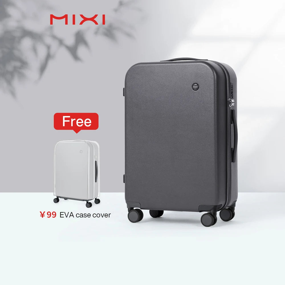 Mixi Puristic Design Travel Luggage Rolling Wheel
