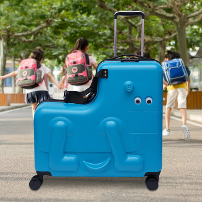 Children'S Ride On Luggage, Portable Wheel Carry