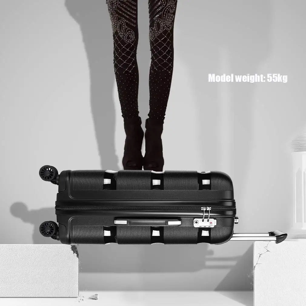 Kono Check-In Suitcase Spacious Hardshell TSA Approved