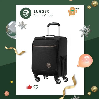 Underseat Carry-on Luggage with Wheels Lightweight