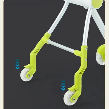 The suitcase can be ridden on and sat on