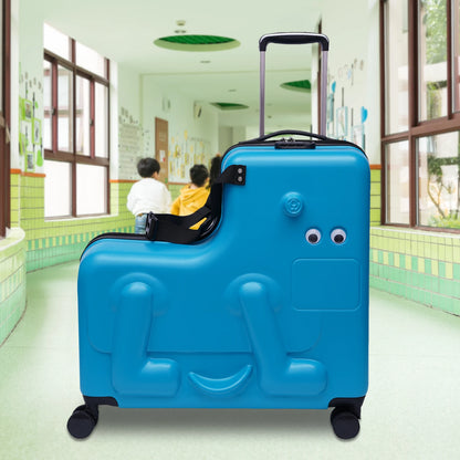 Children'S Ride On Luggage, Portable Wheel Carry