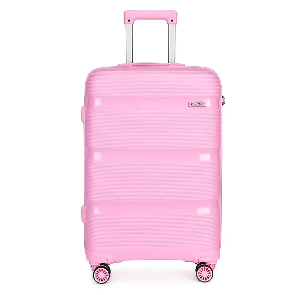 Kono Check-In Suitcase Spacious Hardshell TSA Approved
