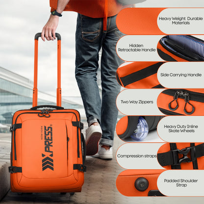 Carry On Luggage for Airplanes Lightweight Resistant