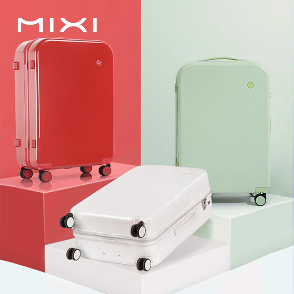 Mixi Puristic Design Travel Luggage Rolling Wheel