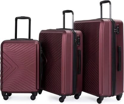 Travelhouse Luggage Set Suitcase Set Spinner Wheels