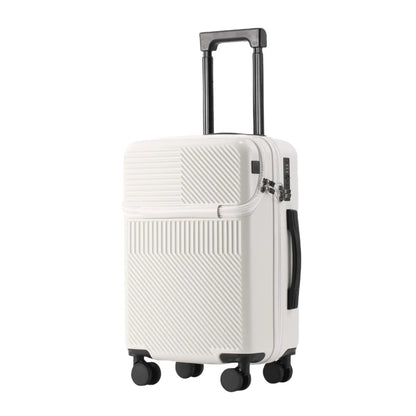Luggage,  swivel wheel combination lock carry-on