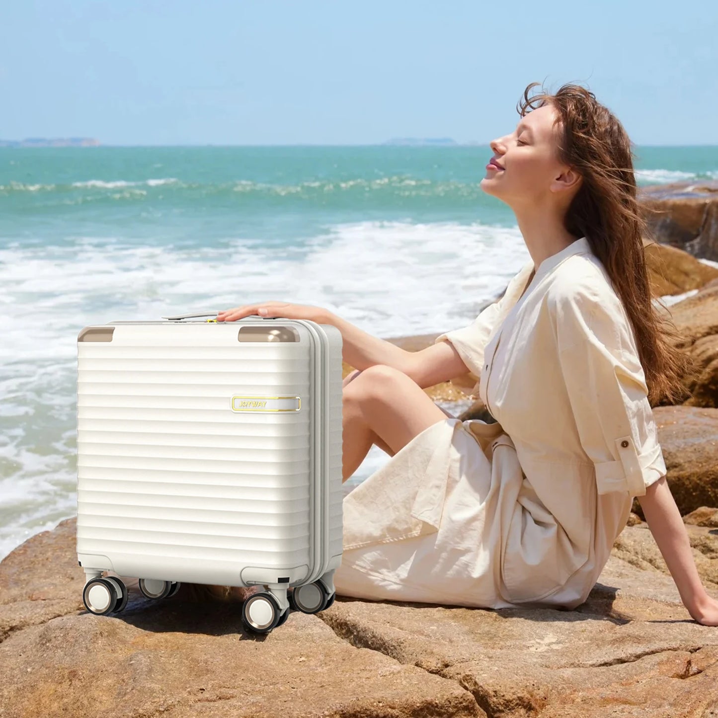 Joyway Mini 18-inch Carry-On Luggage Suitcase Lightweight