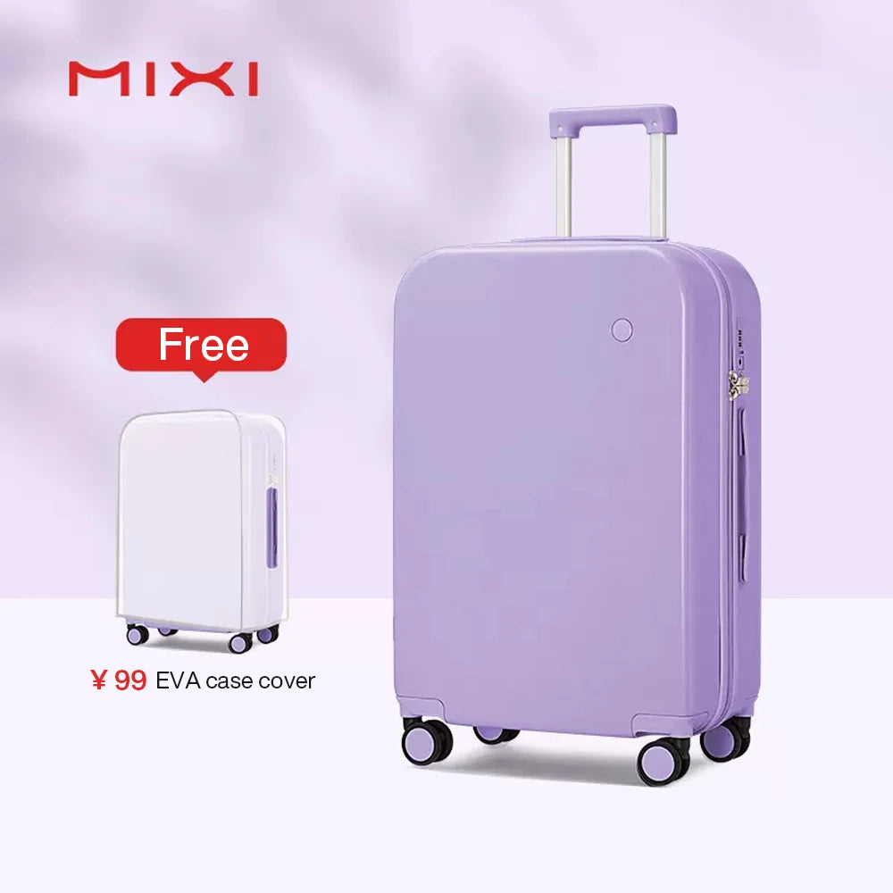 Mixi Puristic Design Travel Luggage Rolling Wheel