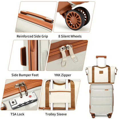 Lightweight Hardshell Luggage Set  Carry-On