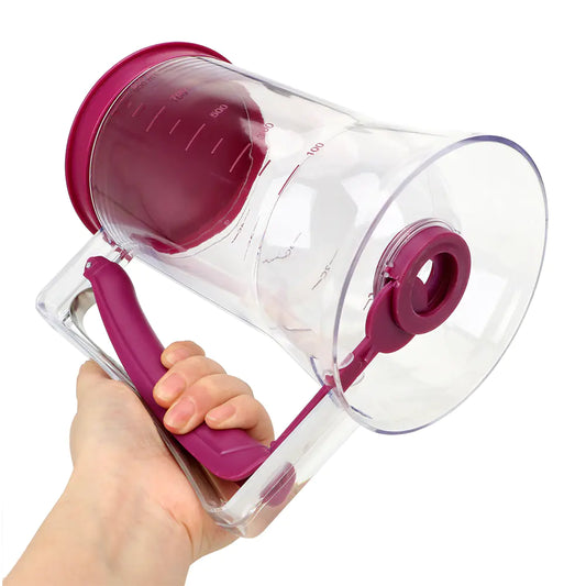 900ml Handheld Batter Funnel for Home Use