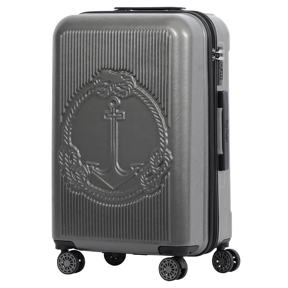Biggdesign Ocean Suitcase Luggage, Gray, Medium - 94419953
