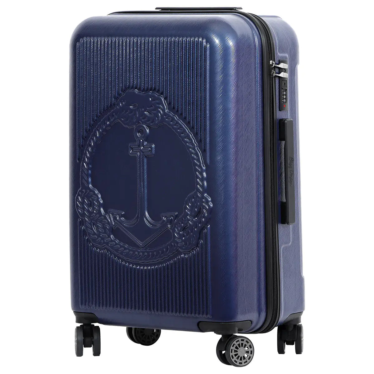 Biggdesign Ocean Hardshell Spinner Luggage Set, Navy Blue, 3 Piece - 24743093