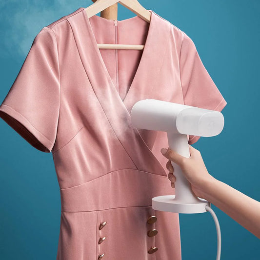 SteamEase portable steam iron with stainless steel soleplate