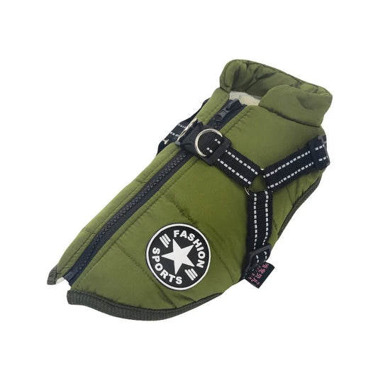 Winter Warm Waterproof Pet Harness